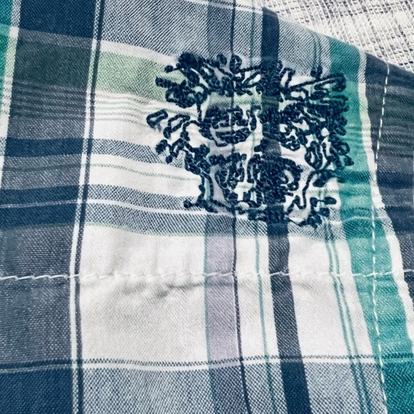 Two Shirts 4 4t boys QUIKSILVER button down EUC brown blue Spring casual Easter - Picture 14 of 16